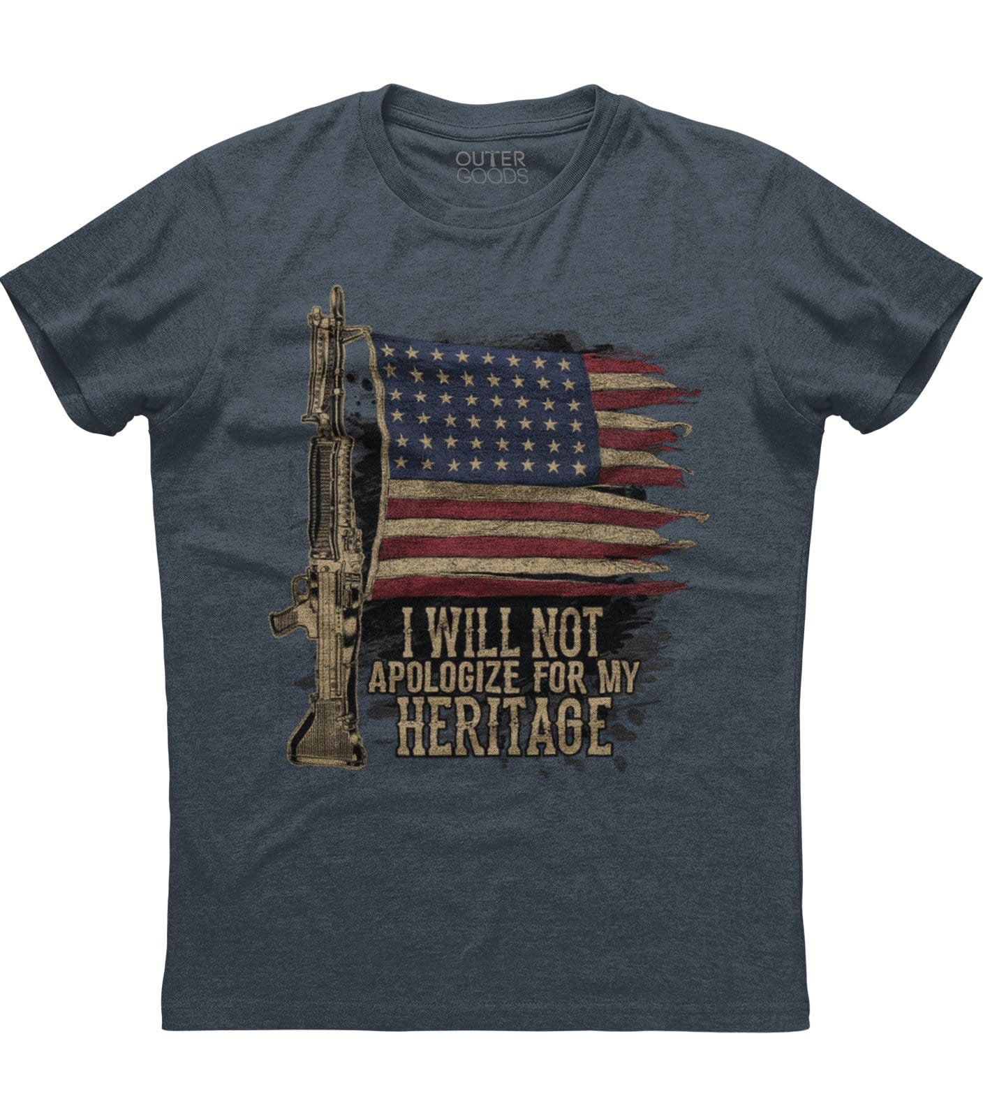 I Will Not Apologize For My Heritage T-Shirt (O)