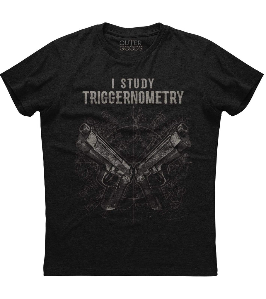 I Study Triggernometry Gun T-Shirt (O)