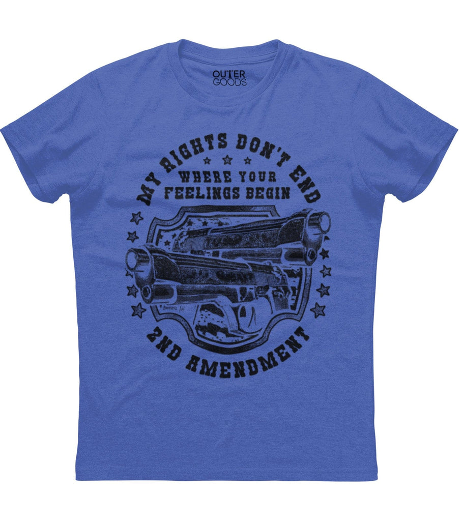 My Rights Don't End Second Amendment T-Shirt (O)