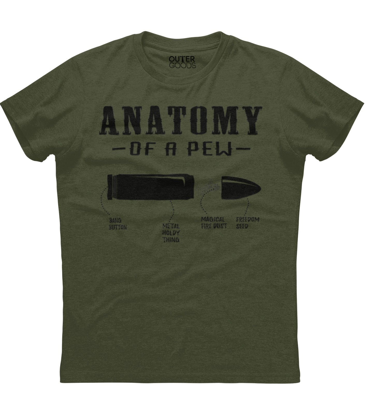 Anatomy of a Pew T-Shirt (O)