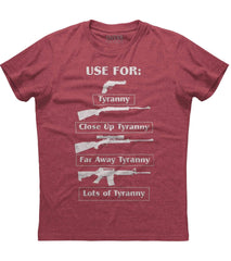 Pro Gun 2nd Amendment Gun Lover Enthusiast Patriotic Gift T-Shirt (O)