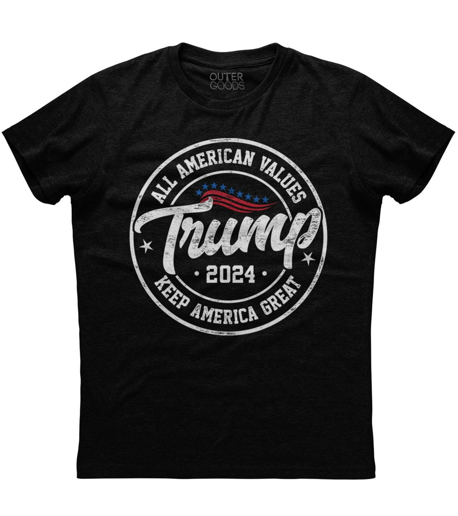 All American Trump Values 2024 T-Shirt (O)