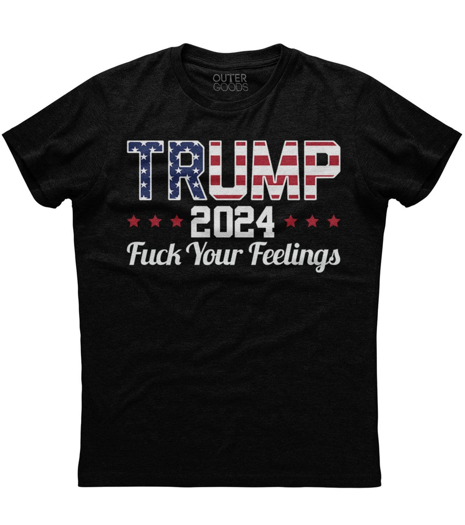 Donald Trump 2024 Facts Over Feelings T-Shirt (O)