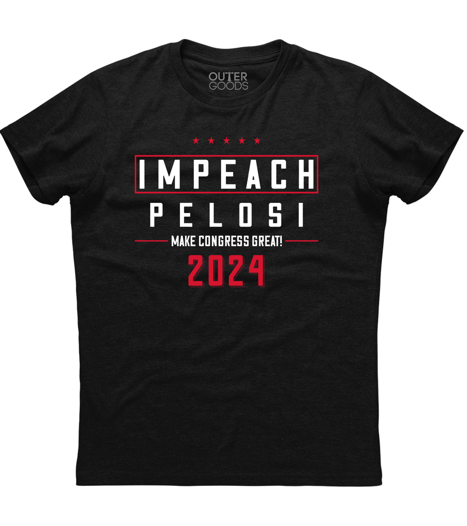 Impeach Pelosi Make Congress Great 2024 T-Shirt (O)
