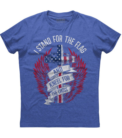 I Stand For The Flag T-Shirt Front Print (O)