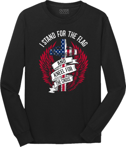 I Stand For The Flag T-Shirt Front Print (O)