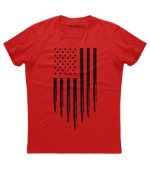 American Flag Bullet Stripes Shirt (O)
