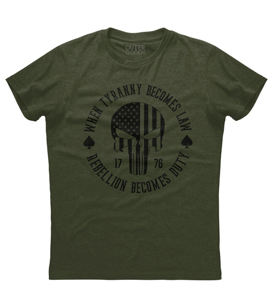 When Tyranny Becomes Law Shirt (O)