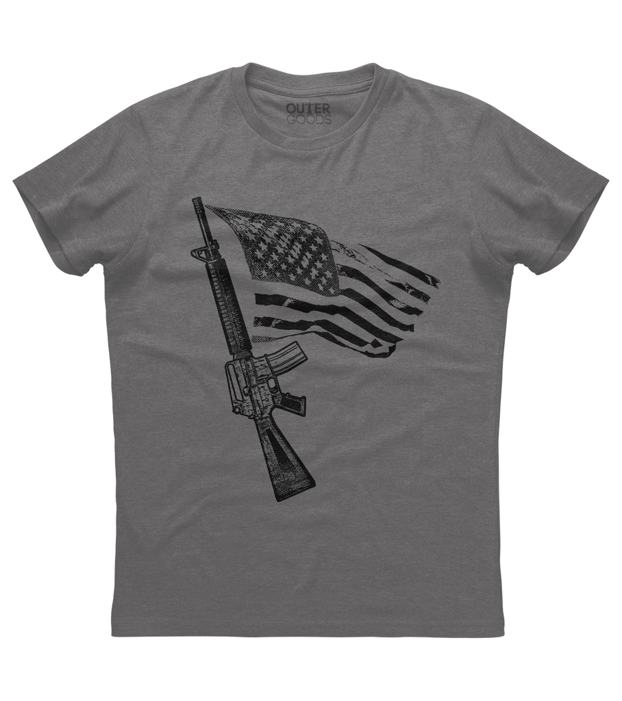 M16 US Flag Shirt (O)