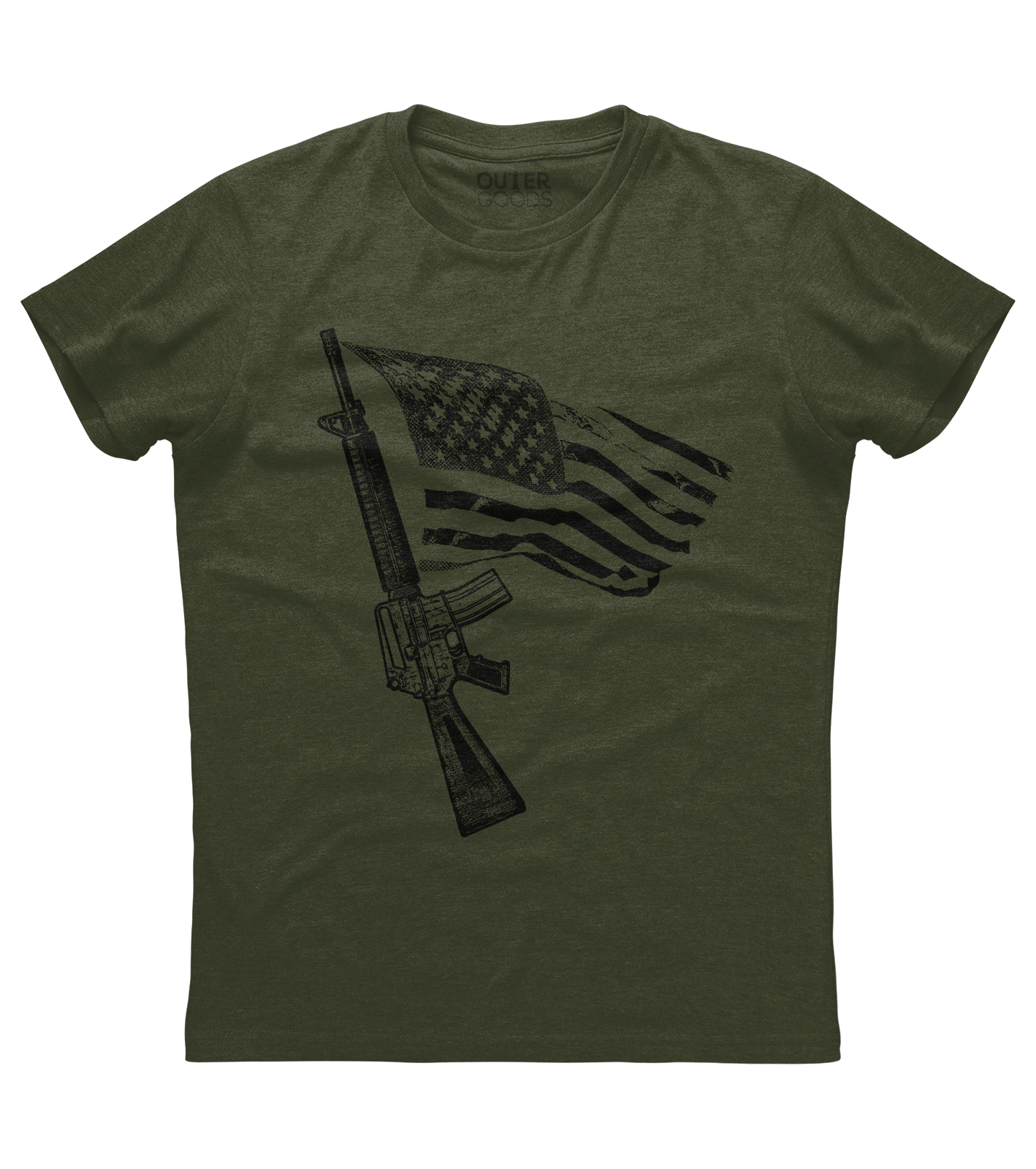 M16 US Flag Shirt (O)