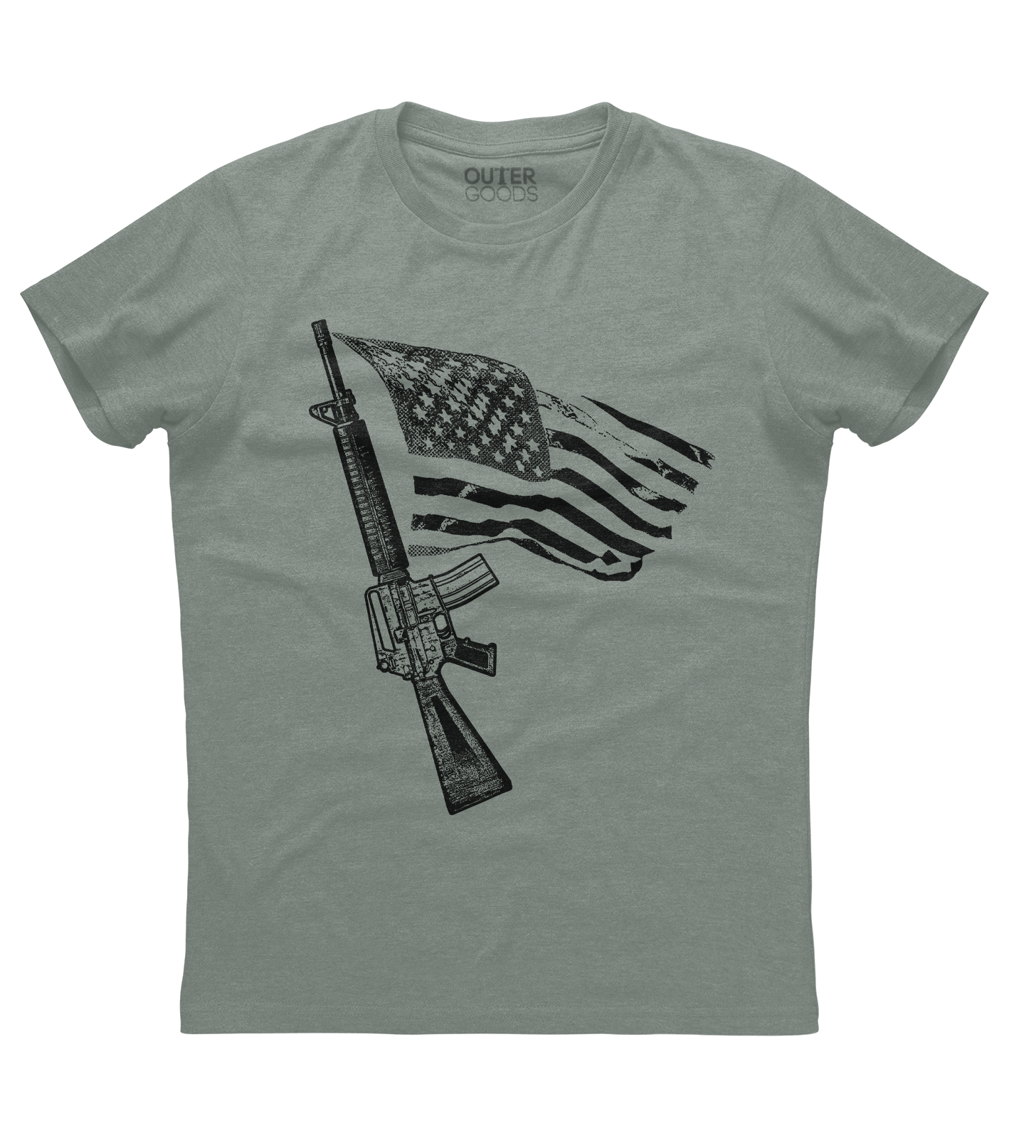 M16 US Flag Shirt (O)