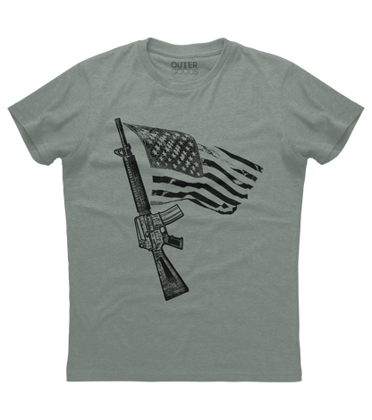 M16 US Flag Shirt (O)