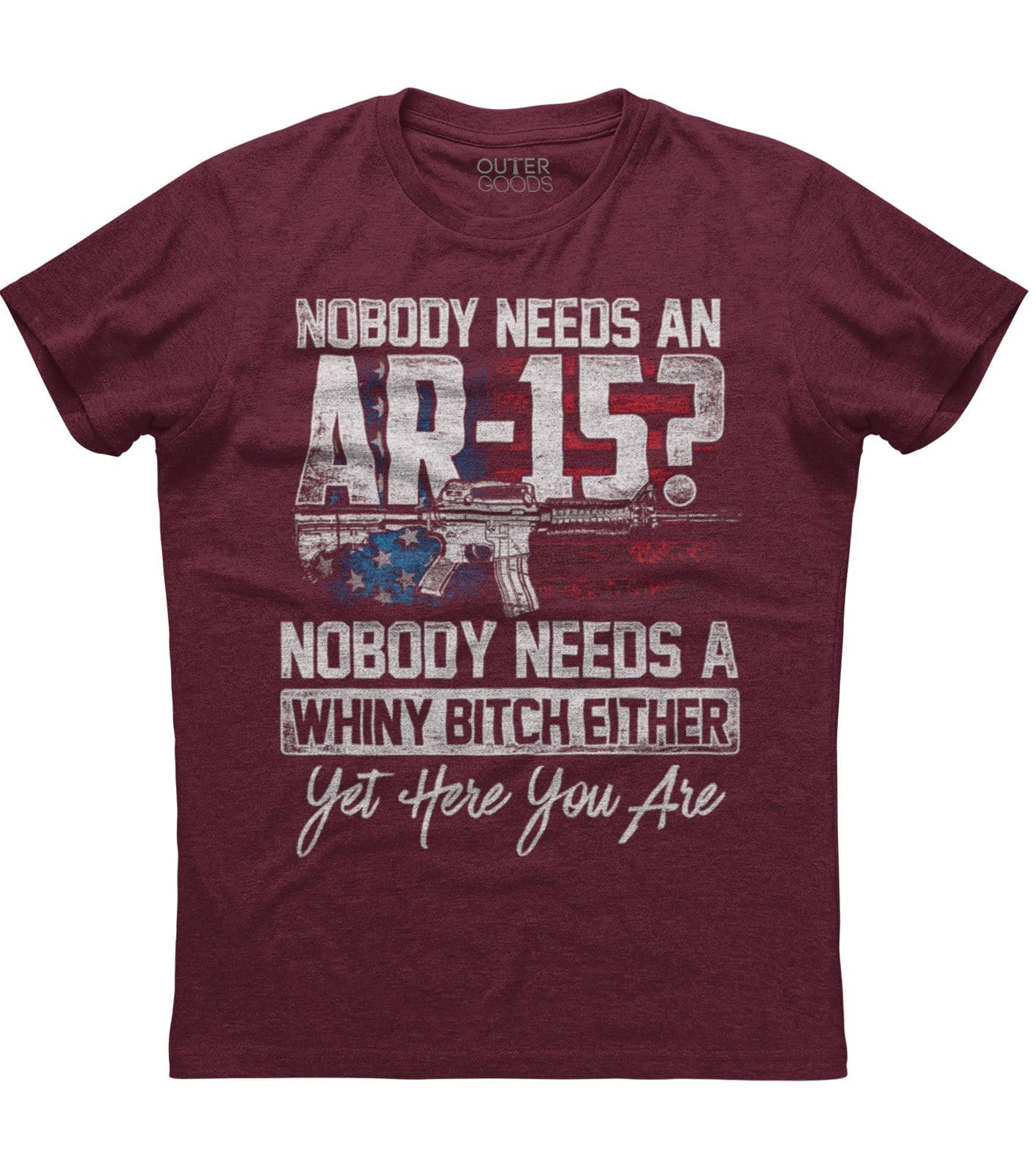 Nobody Needs An AR15 T-shirt (O)