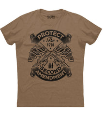 Protect the Second Amendment 1791 T-Shirt (O)