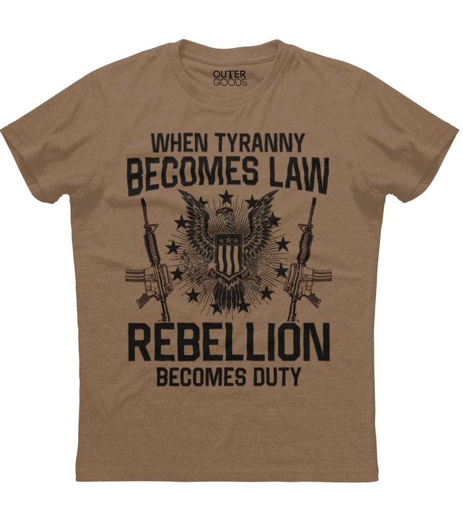 Rebellion Becomes Duty T-Shirt (O)