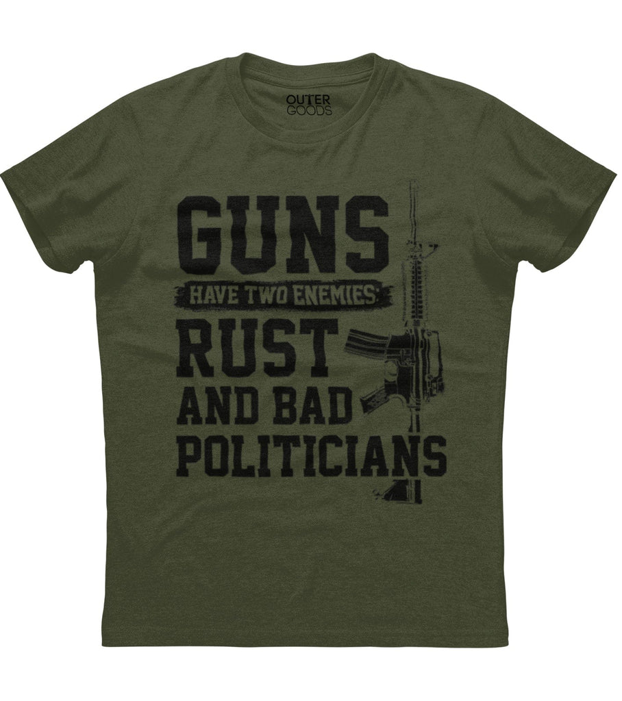 Guns Have Two Enemies T-Shirt (O)