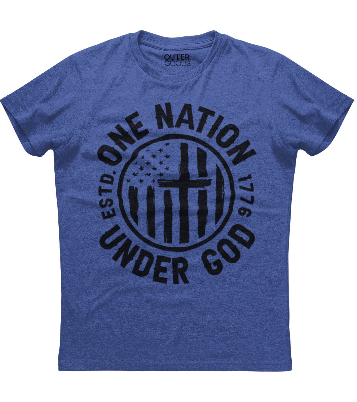 One Nation Under God 1776 Shirt (O)
