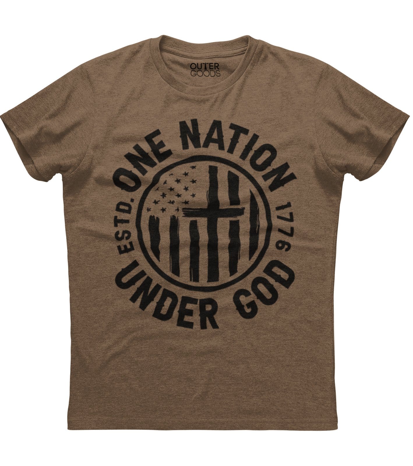 One Nation Under God 1776 Shirt (O)