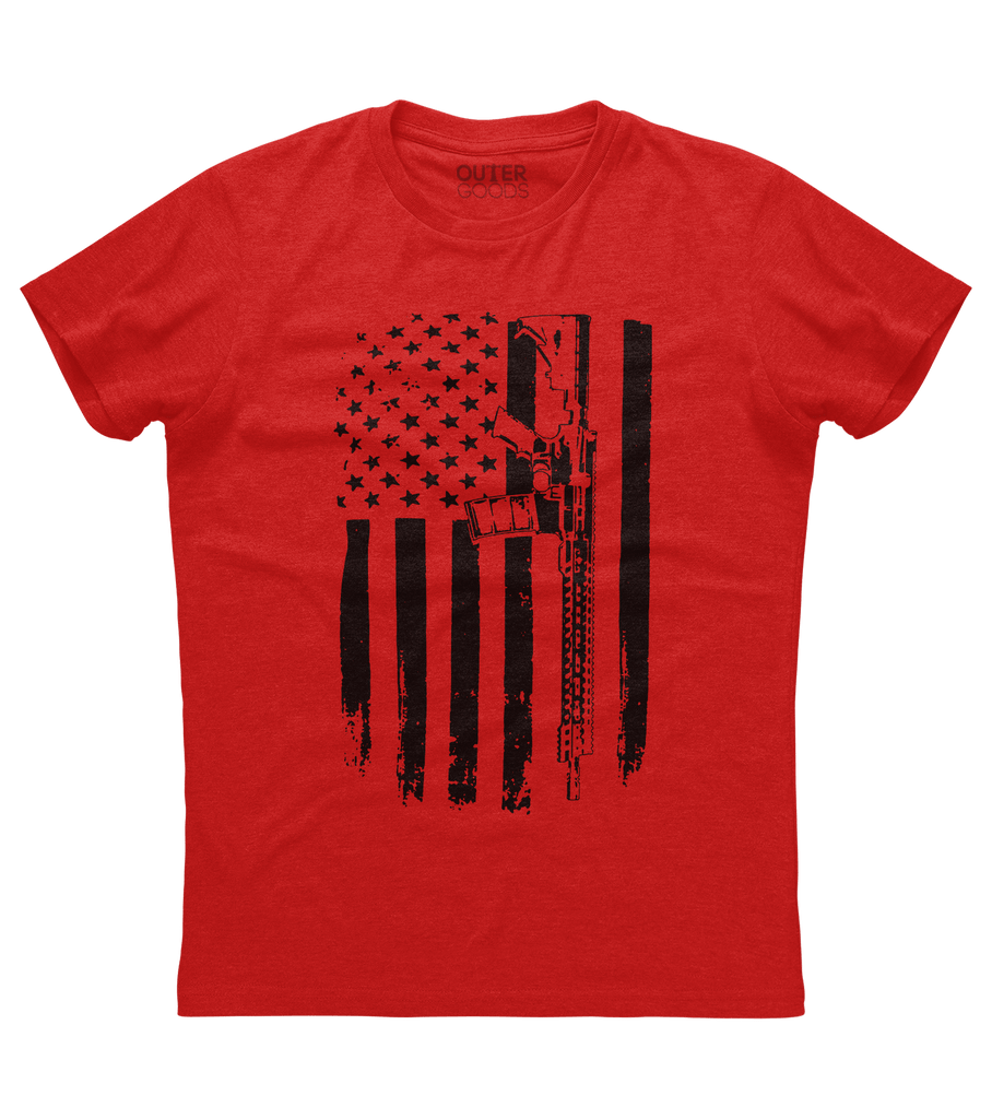 AR15 Flag Shirt (O)