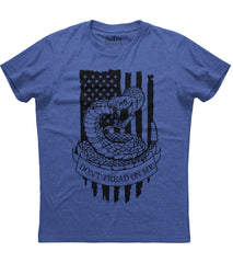 Don't Tread On Me Gadsen Flag American Flag Patriotic T-Shirt (O)