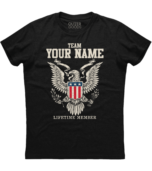 American Eagle Custom Name Shirt (CN) (O)