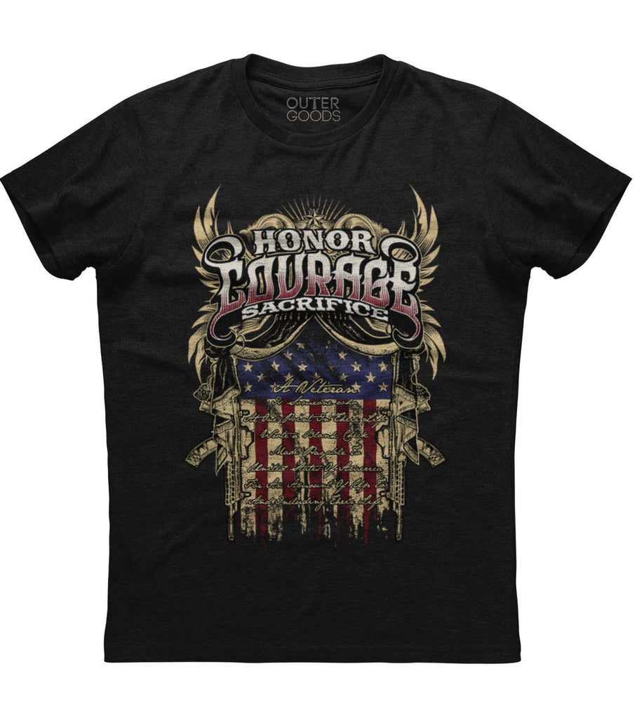 Honor Courage Sacrifice T-Shirt (O)