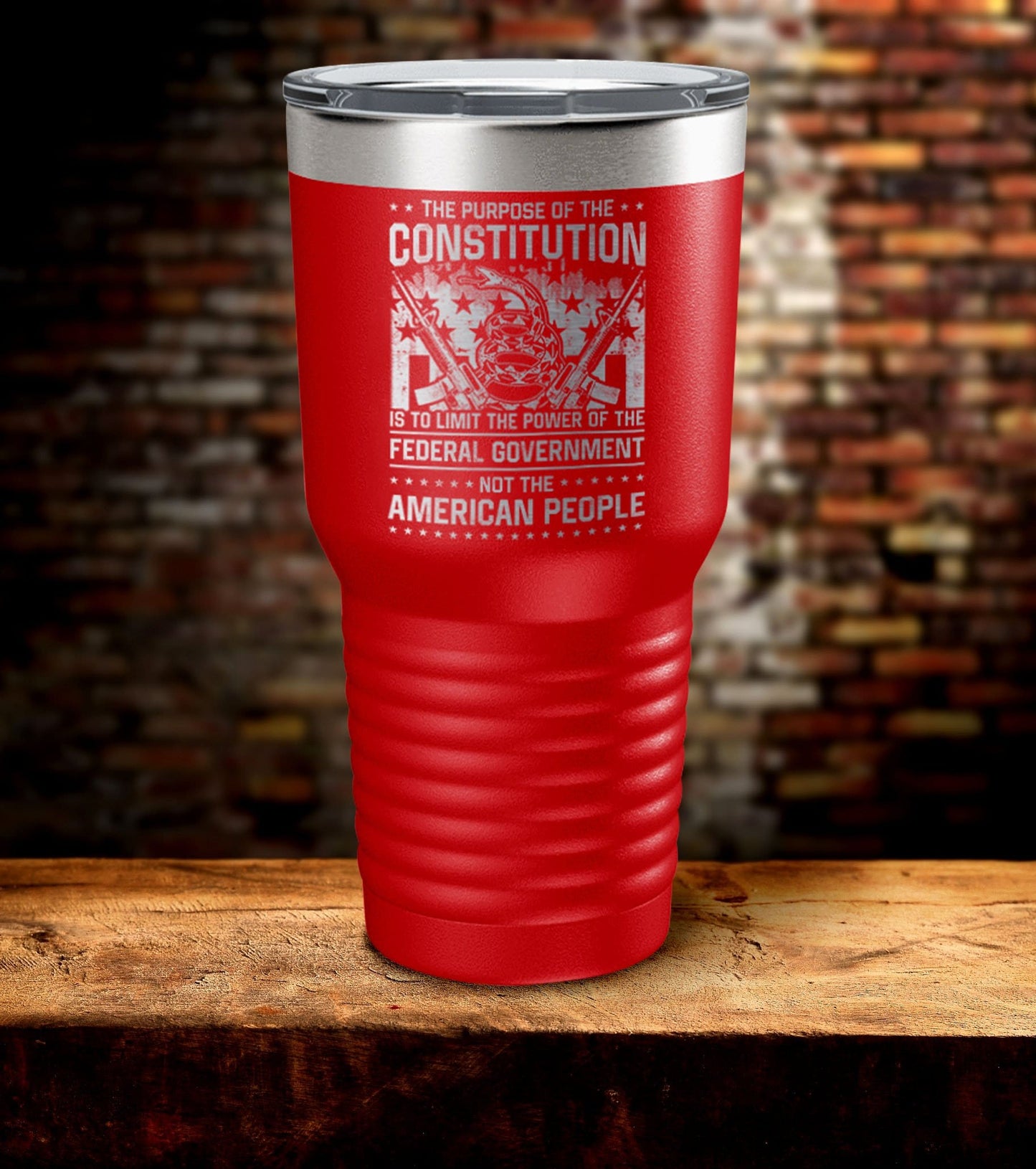American People Laser Engraved Tumbler (O)
