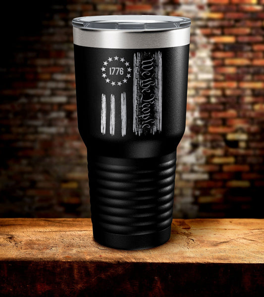 We The People 1776 Laser Engraved Tumbler (O)