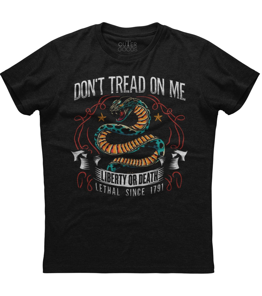 Don't Tread On Me Lethal Since 1791 T-Shirt (O)