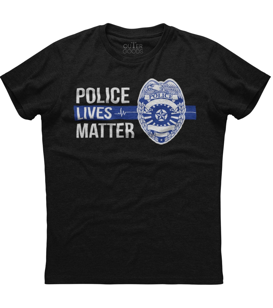 Police Lives Matter Law Enforcement T-Shirt (O)