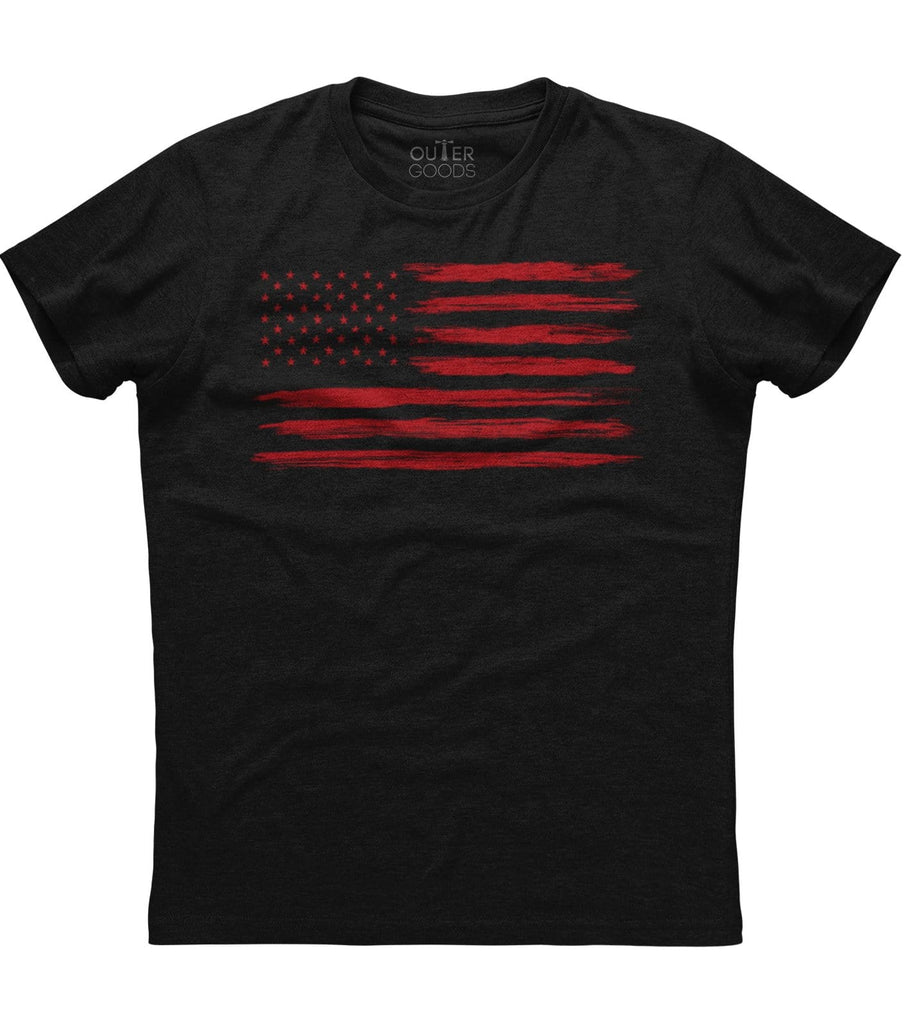 American Flag Vote Trump In 2020 T-Shirt (O)