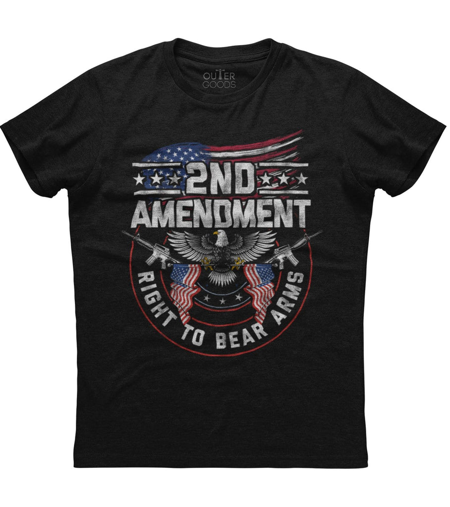 2nd Amendment Right to Bear Arms T-shirt (O)
