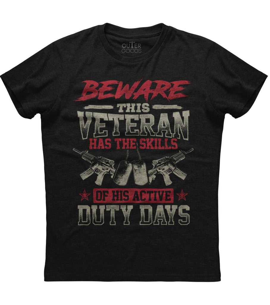 Veteran Active Duty T-shirt (O)