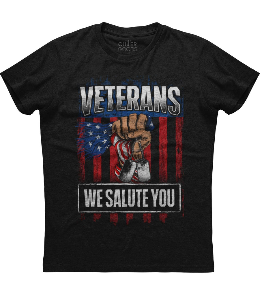 Veterans we salute you T-Shirt (O)