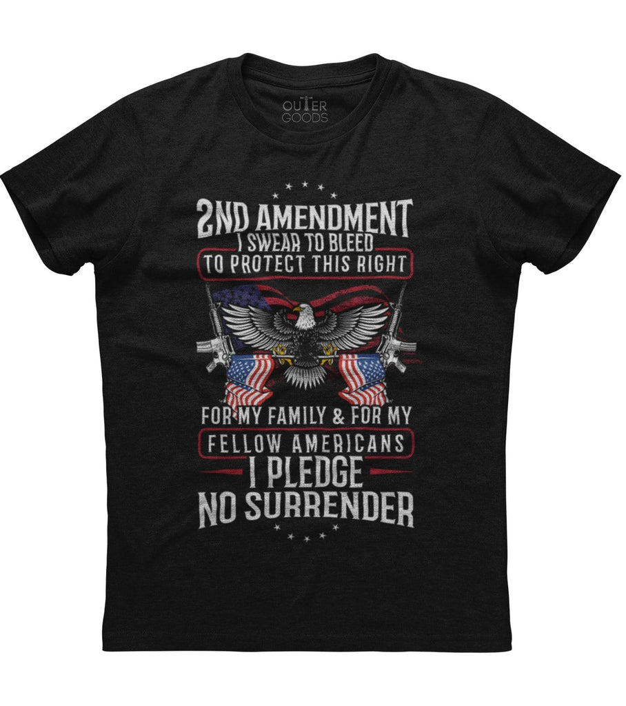 2nd Amendment I Swear To Bleed T-Shirt (O)