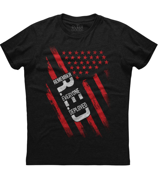 R.E.D Remember Everyone Deployed T-Shirt (O)