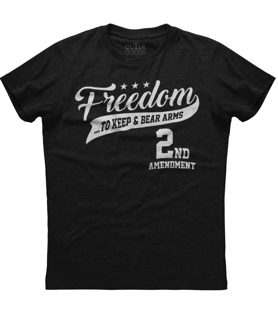 Freedom To Keep And Bear Arms Amendment T-Shirt (O)