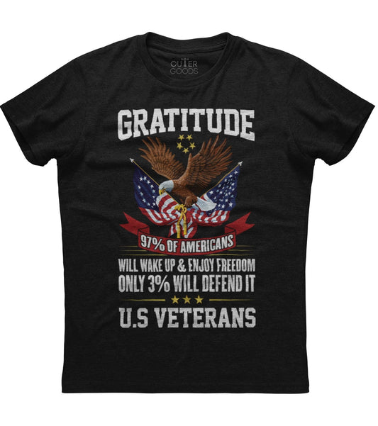 Americans Will Wake Up And Enjoy Freedom T-Shirt (O)