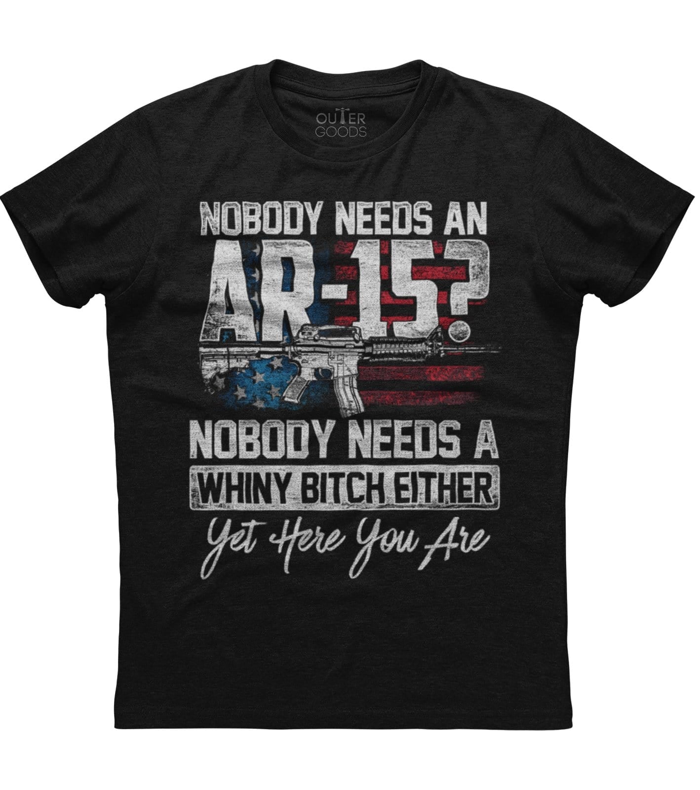 Nobody Needs An AR15 T-shirt (O)