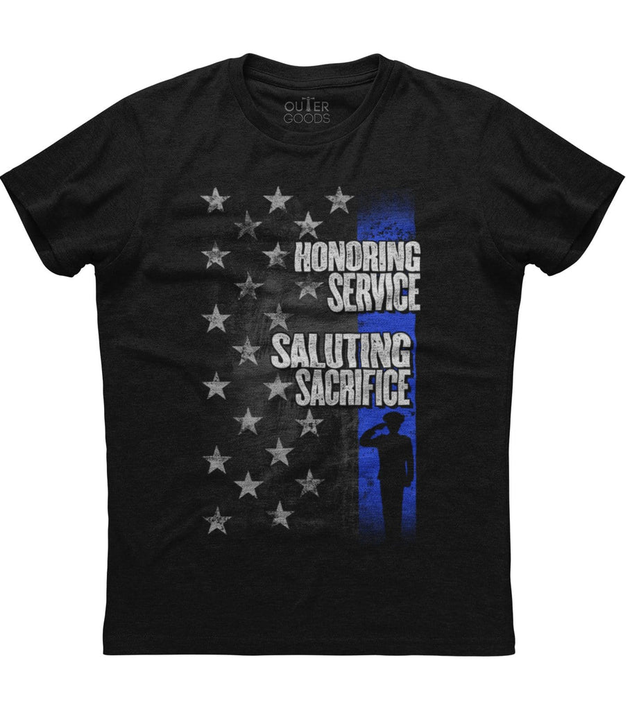 Honoring Service Saluting Sacrifice T-Shirt (O)