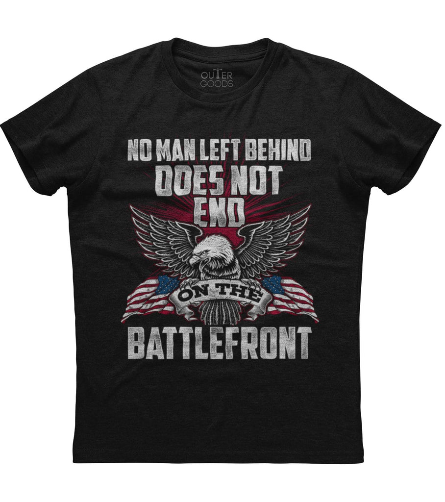 No Man Left Behind On The Battlefront T-Shirt (O)