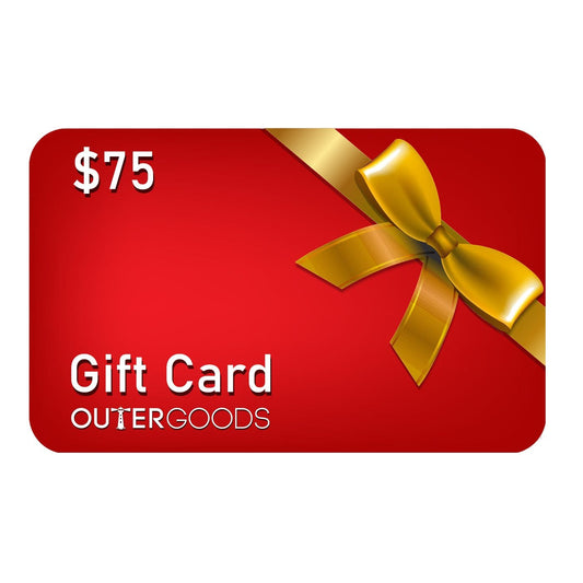 $75 Outergoods Gift Card