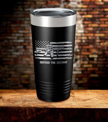 Defend The Second American Flag Tumbler (O)