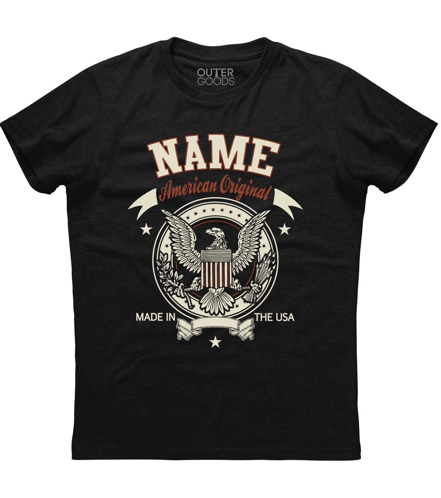 American Original Name T-Shirt  New (CN) (O)