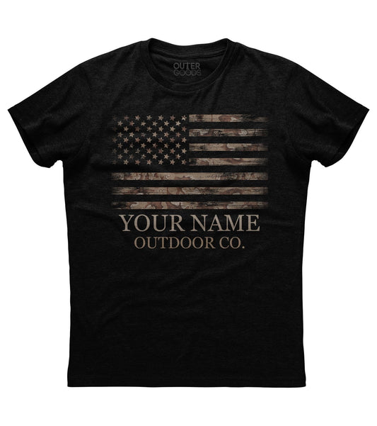 Custom Name Outdoor Co. T-Shirt (CN) (O)