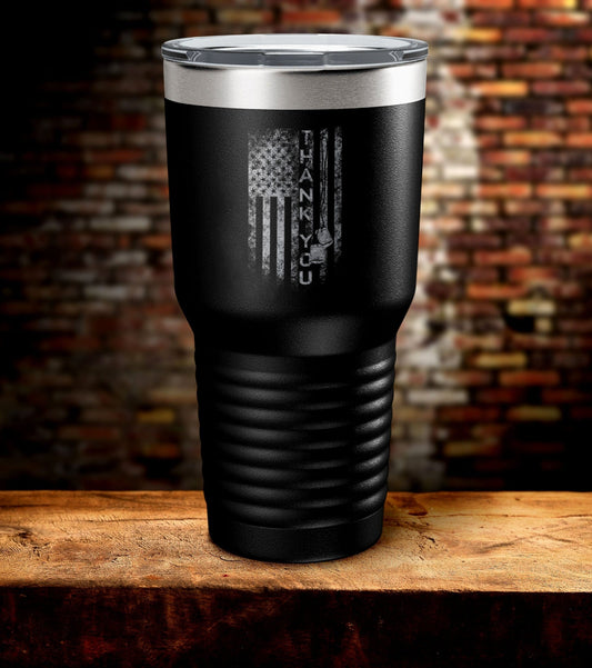 Thank You Laser Engraved Tumbler (O)